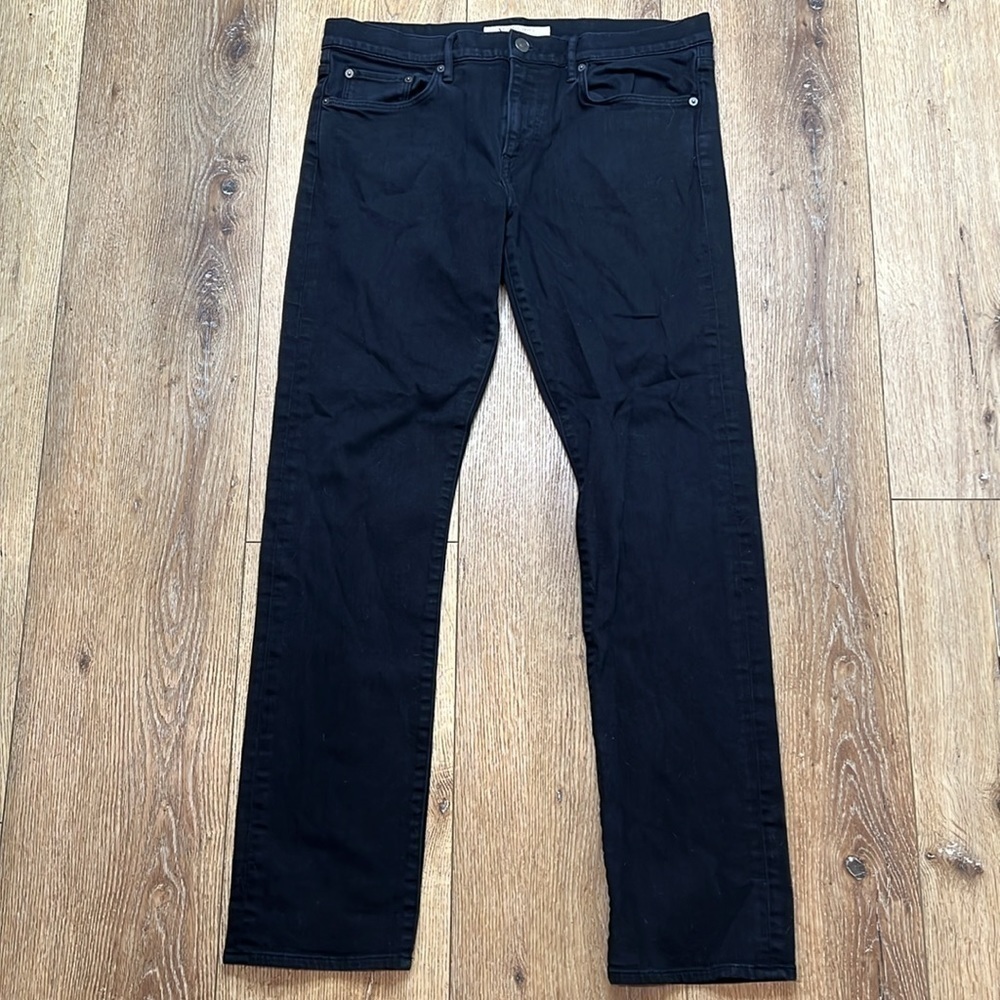 Burberry Brit Black Straight Leg Jeans Size 34x32